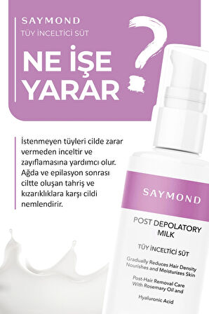Tüy Inceltici Ve Nemlendirici Süt Isırgan Otu & Hyaluronik Asit Özlü 50 ml