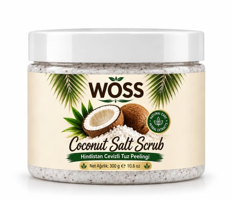 WOSS HİNDİSTANCEVİZİ ESANSLI TUZ PEELİNG 300 GR