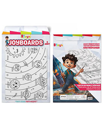 BToys Joyboards Uzayı Öğreniyorum Taşıtları Öğreniyorum ve Enstrümanları Öğreniyorum 326293