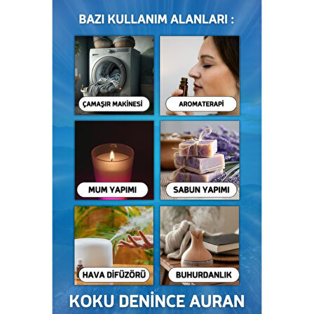 Auran Okyanus Esansiyel Uçucu Koku Yağı Buhurdanlık Yağı Difüzör Esansı Hobi Esans Ortam Oda Kokusu 10ml