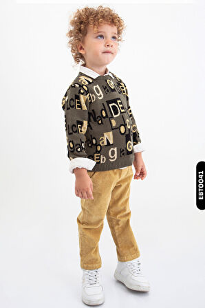 Erkek Bebek Alt Üst Takım 6-24 Ay 411