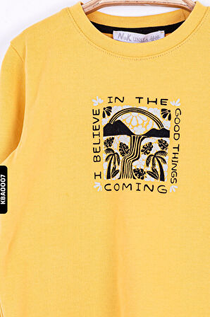 Erkek Bebek good Sweatshirt 9-24 AY 45621