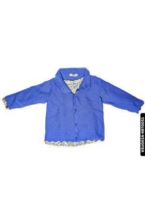 %100 Pamuklu Arkadan Düğmeli Kız Bebek Çiçekli Dokuma Elbise 6-24 Ay 20557