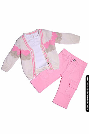 Kız Bebek Kot Pantolon 6-24 Ay 20604