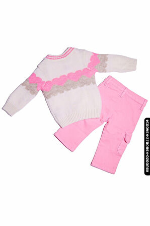 Kız Bebek Kot Pantolon 6-24 Ay 20604