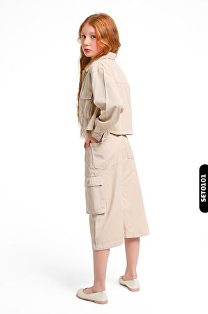 Kız Çocuk Etek 5-14 Yaş 2474