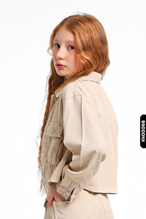 Kız Çocuk Ceket 5-14 Yaş 24248