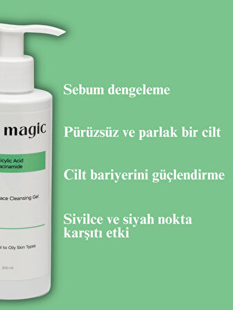 Arındırıcı Yüz Temizleme Jeli - Normal, Karma ve Yağlı Ciltlere Özel