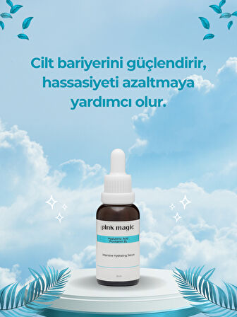 Yoğun Nemlendirici Hyaluronik Asit Serum - Aydınlatıcı & Dolgunlaştırıcı