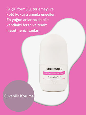 Ter Önleyici & Beyazlatıcı Kadın Deo Roll-on