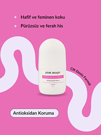 Ter Önleyici & Beyazlatıcı Kadın Deo Roll-on