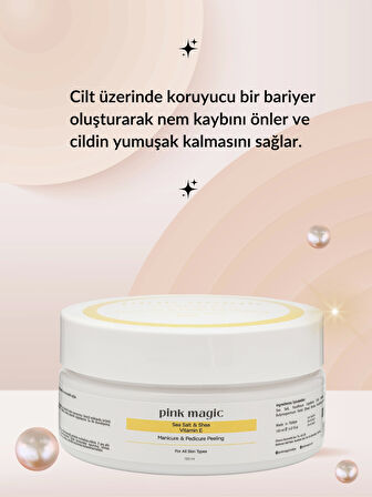 Yenileyici ve Nemlendirici Manikür & Pedikür Peeling