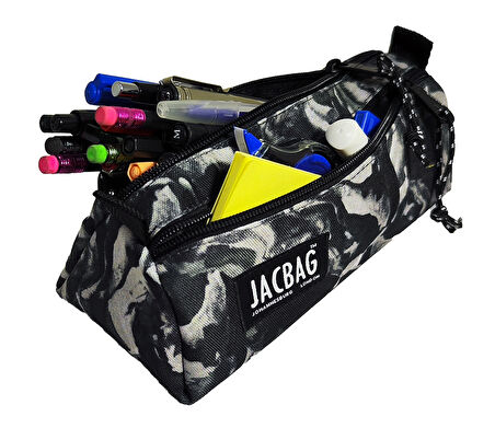 JACBAG DUAL PRIME-ÇİFT BÖLMELİ ÜÇGEN TİP KALEMKUTU