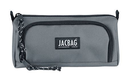 JACBAG PRIME XL-LASTİK AYRAÇLI İKİ BÖLMELİ KALEM KUTUSU