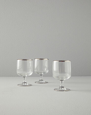 English Home Andrea Cam 3'lü Cup Silver