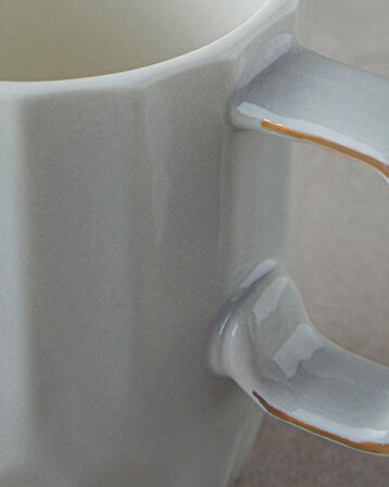 English Home Angely New Bone China Kupa 270 ml Gri