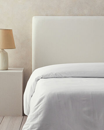 Novella Premium Soft Cotton Tek Kişilik Nevresim Beyaz