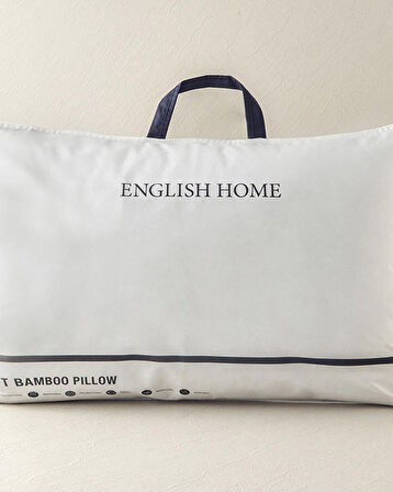 English Home Soft Bambu Yastık Beyaz