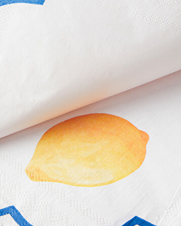 Lemon 20'li Kağıt Peçete 33x33 cm Sarı