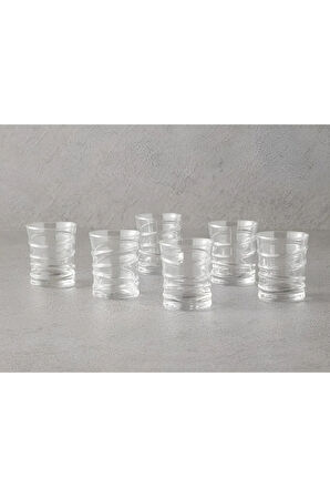 Alvin Cam 6'lı Bardak 65 ml Şeffaf