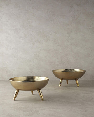 English Home Deluxe Dekoratif Kase Gold