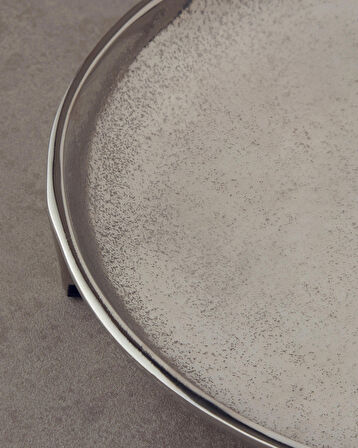 English Home Mirrory Dekoratif Tabak Silver