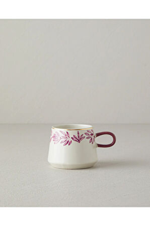 Carnival Leaf Stoneware Kupa Pembe