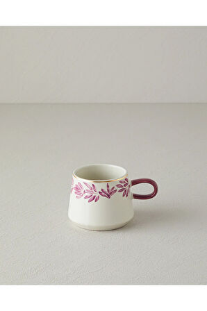 Carnival Leaf Stoneware Kupa Pembe