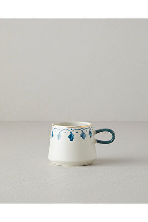 Carnival Drip Stoneware Kupa Yeşil