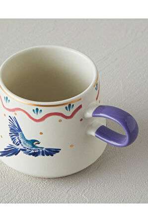 Carnival Phenix Stoneware Kupa Mavi-Yeşil