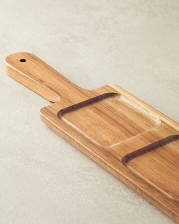 Orient Akasya 4 Parça Sunumluk Koyu Kahverengi