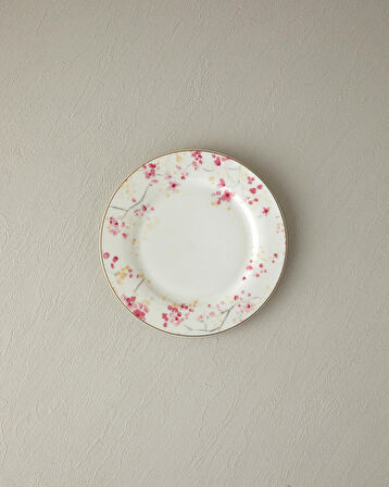 English Home Sakura Season New Bone China Pasta Tabağı Açık Pembe