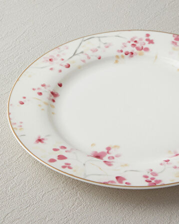 English Home Sakura Season New Bone China Pasta Tabağı Açık Pembe