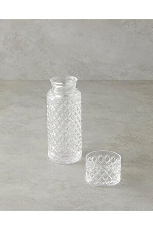 Cavea Cam Başucu Sürahi 700ML Şeffaf