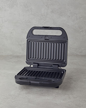 English Home TMK 5001 Mini Tost ve Waffle Makinesi Siyah