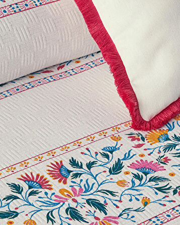 English Home Charming Lines King Size Pike Yeşil