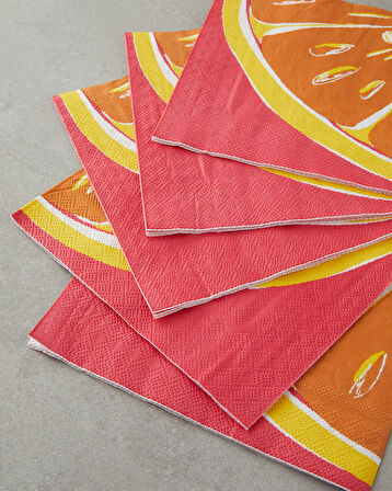 Fresh 20'li Kağıt Peçete 33x33 cm Turuncu