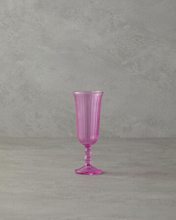 English Home Carnival Cam 3'lü Kadeh Pembe