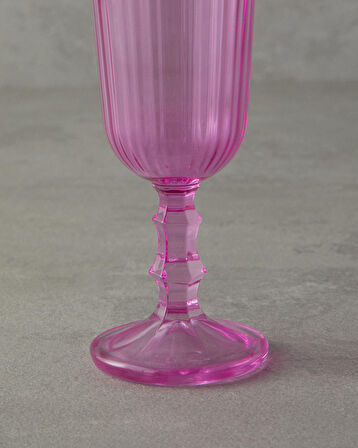 English Home Carnival Cam 3'lü Kadeh Pembe