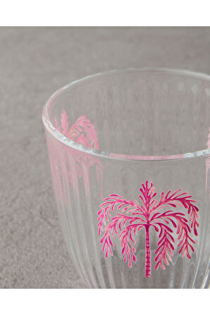 Carnival Tree Cam 2'li Bardak 290 ml Pembe