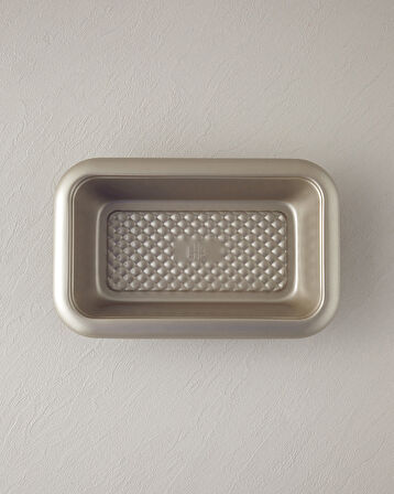 English Home Patisserie Sigrid Karbon Çelik Baton Kek Kalıbı 28x17 cm Şampanya