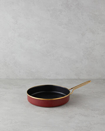 Copenhagen Emaye Non-Stick Tava 26 cm Bordo