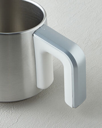 CMK 6010 İNOX DEMLİK GRUBU Beyaz-Krom