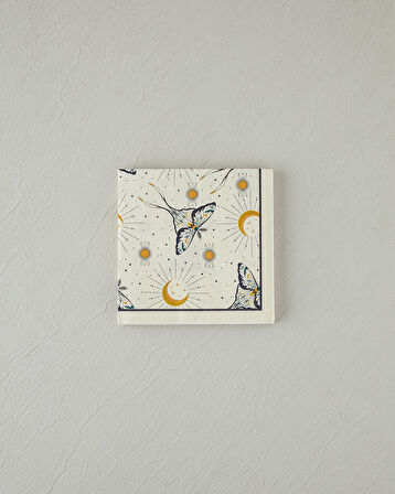 Talisman Butterfly 20'li Kağıt Peçete  Siyah