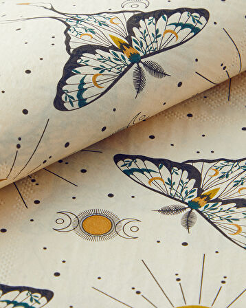 Talisman Butterfly 20'li Kağıt Peçete  Siyah