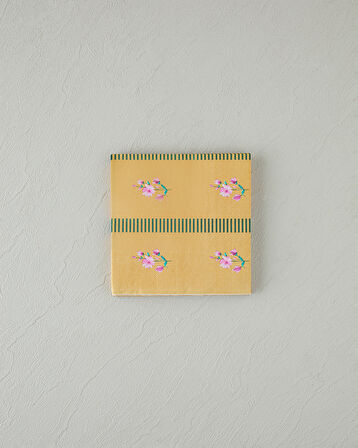 Retro Blossom 20'li Kağıt Peçete 33x33 cm Turuncu