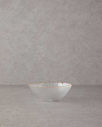 Siana Cam Kase 16 cm Gold
