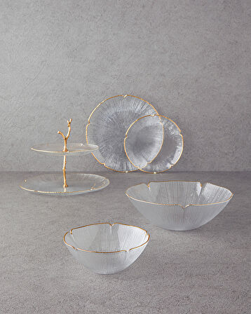 English Home Siana Cam Kase 25 cm Gold