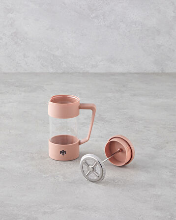 English Home Corazon Borosilikat French Press 350 ml Turuncu