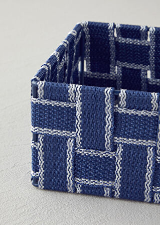 Shine Sepet 14x14x7 cm Lacivert